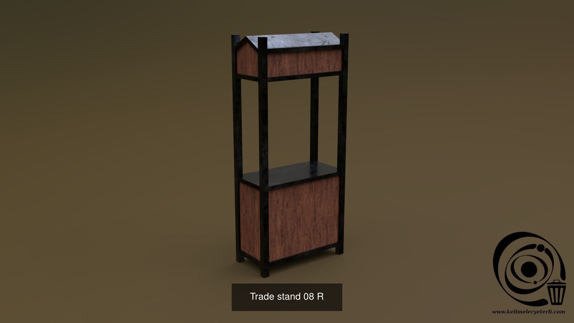 Trade stand Set 16 4M4T 01 R 3D Model Collection_24