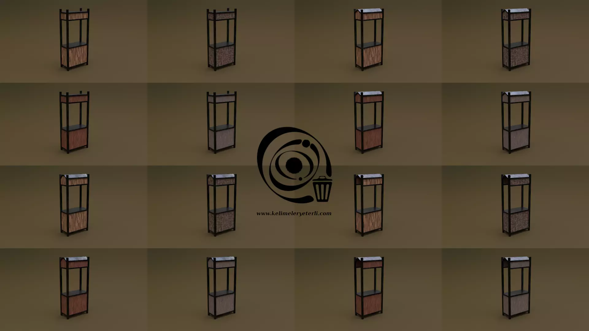 Trade stand Set 16 4M4T 01 R 3D Model Collection_0