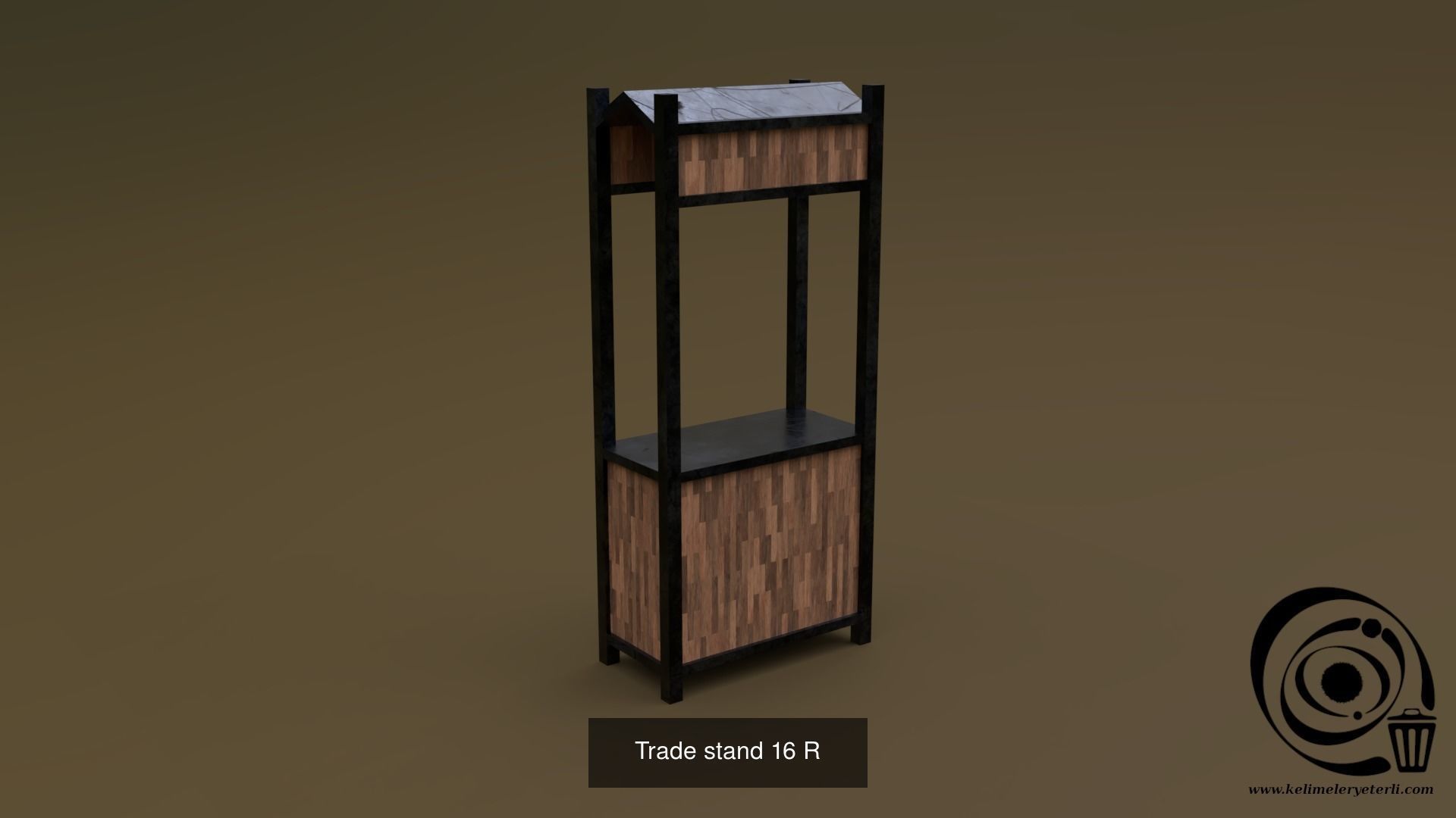 Trade stand Set 16 4M4T 01 R 3D Model Collection_41