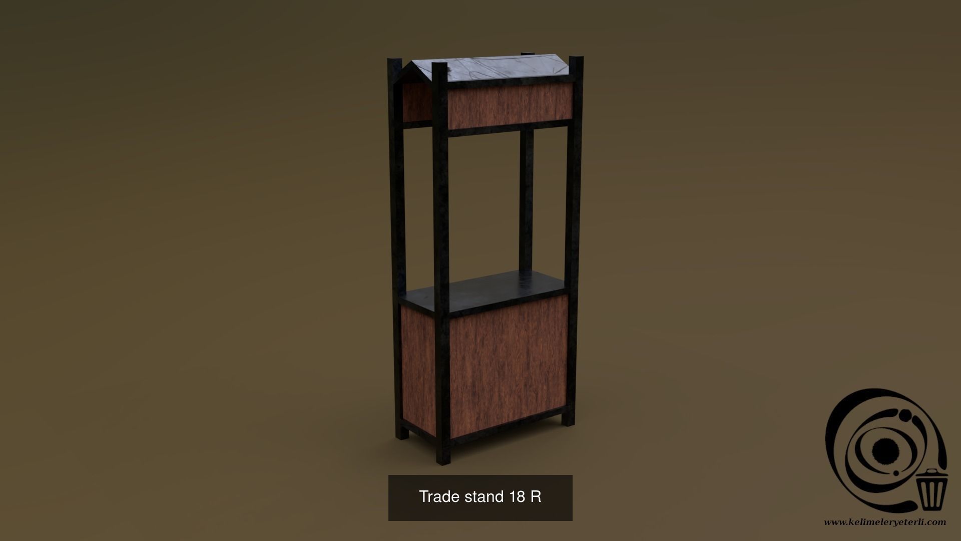 Trade stand Set 16 4M4T 01 R 3D Model Collection_46