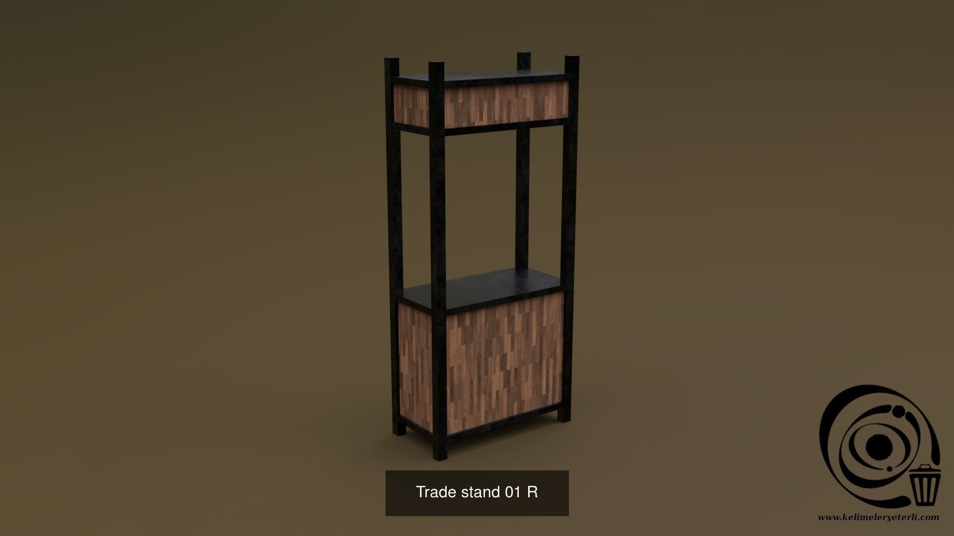 Trade stand Set 16 4M4T 01 R 3D Model Collection_6
