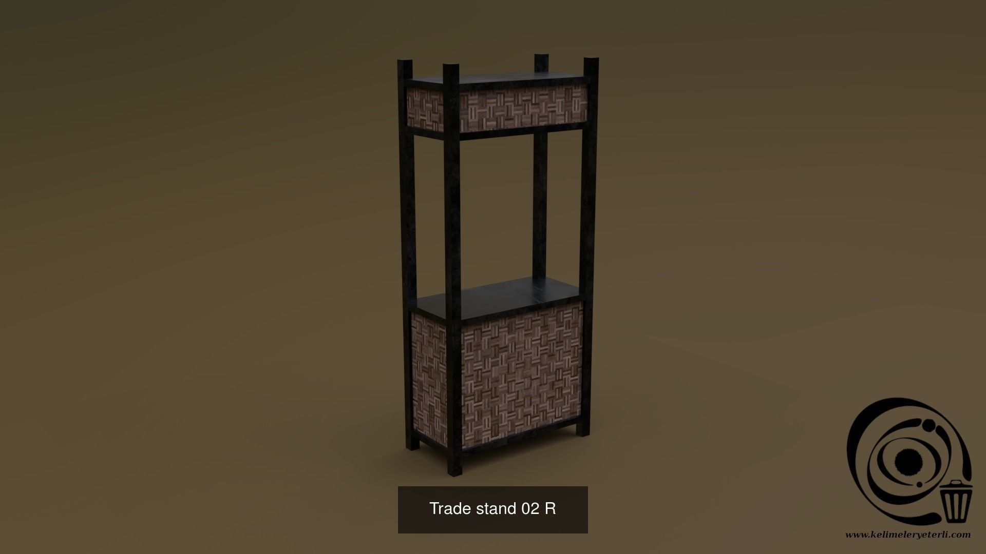 Trade stand Set 16 4M4T 01 R 3D Model Collection_9