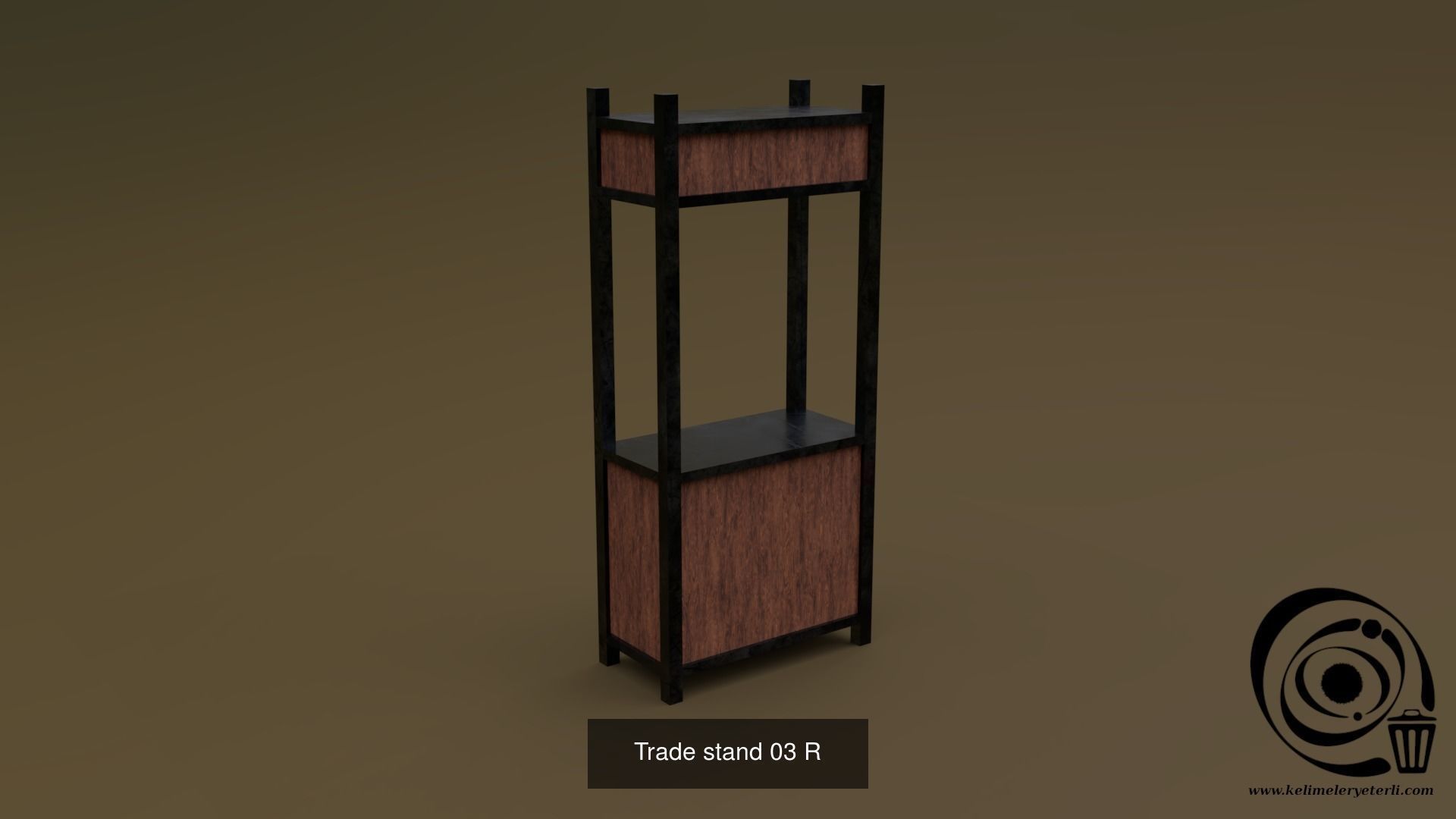 Trade stand Set 16 4M4T 01 R 3D Model Collection_11