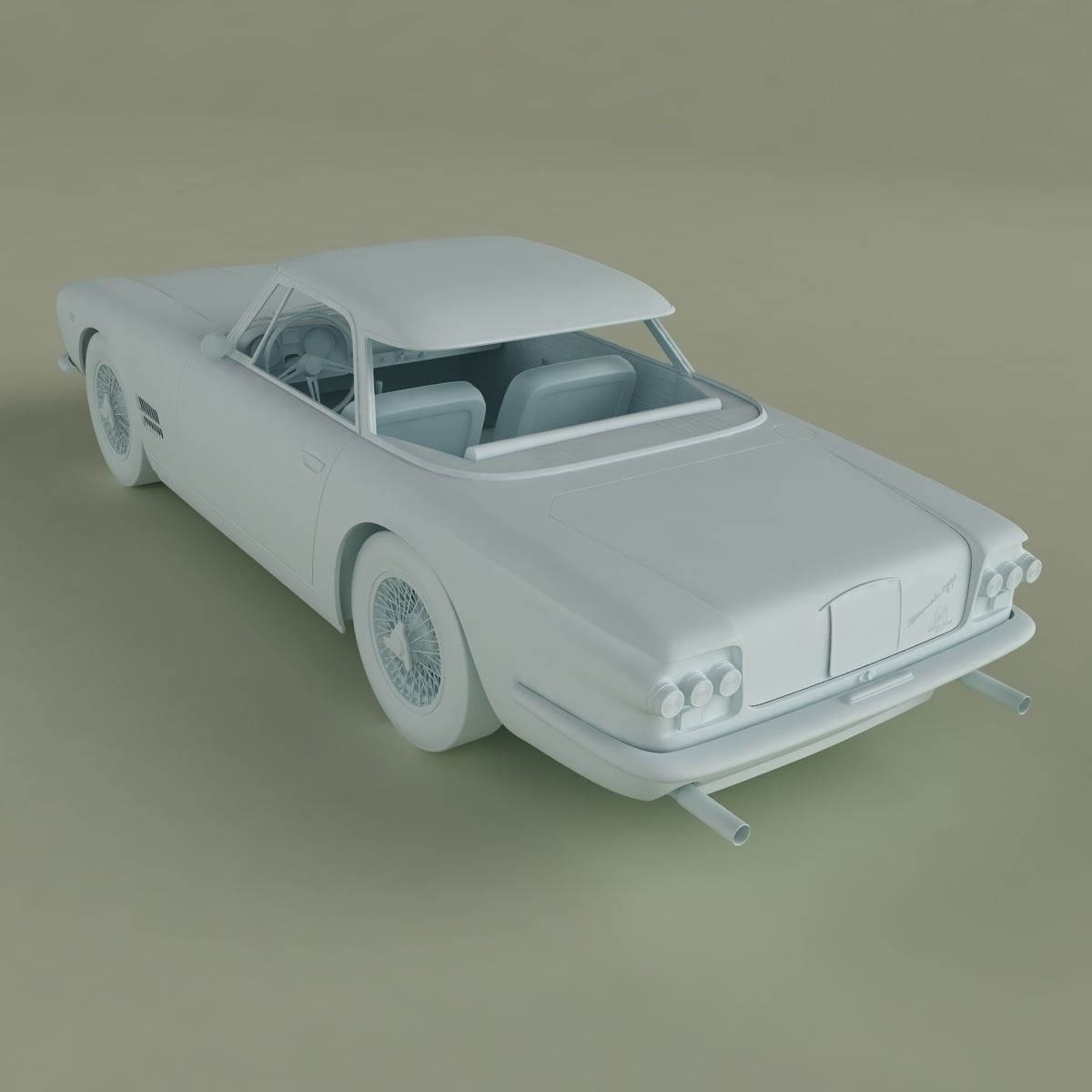 Maserati 5000 GT Allemano 3D model_12