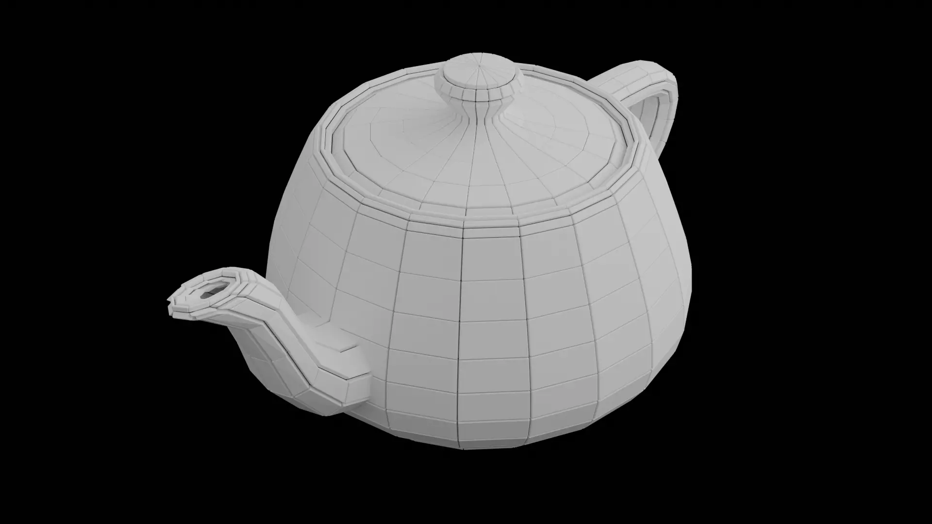 Teapot hardsurface deco Free 3D print model_0