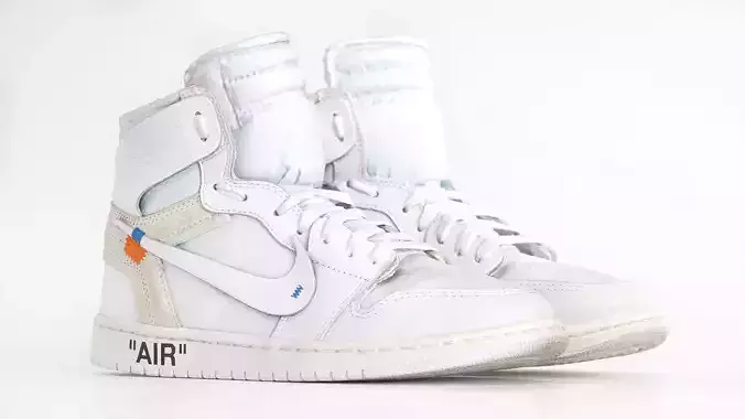 Jordan 1 Retro High Off-white 3DScan 3D model