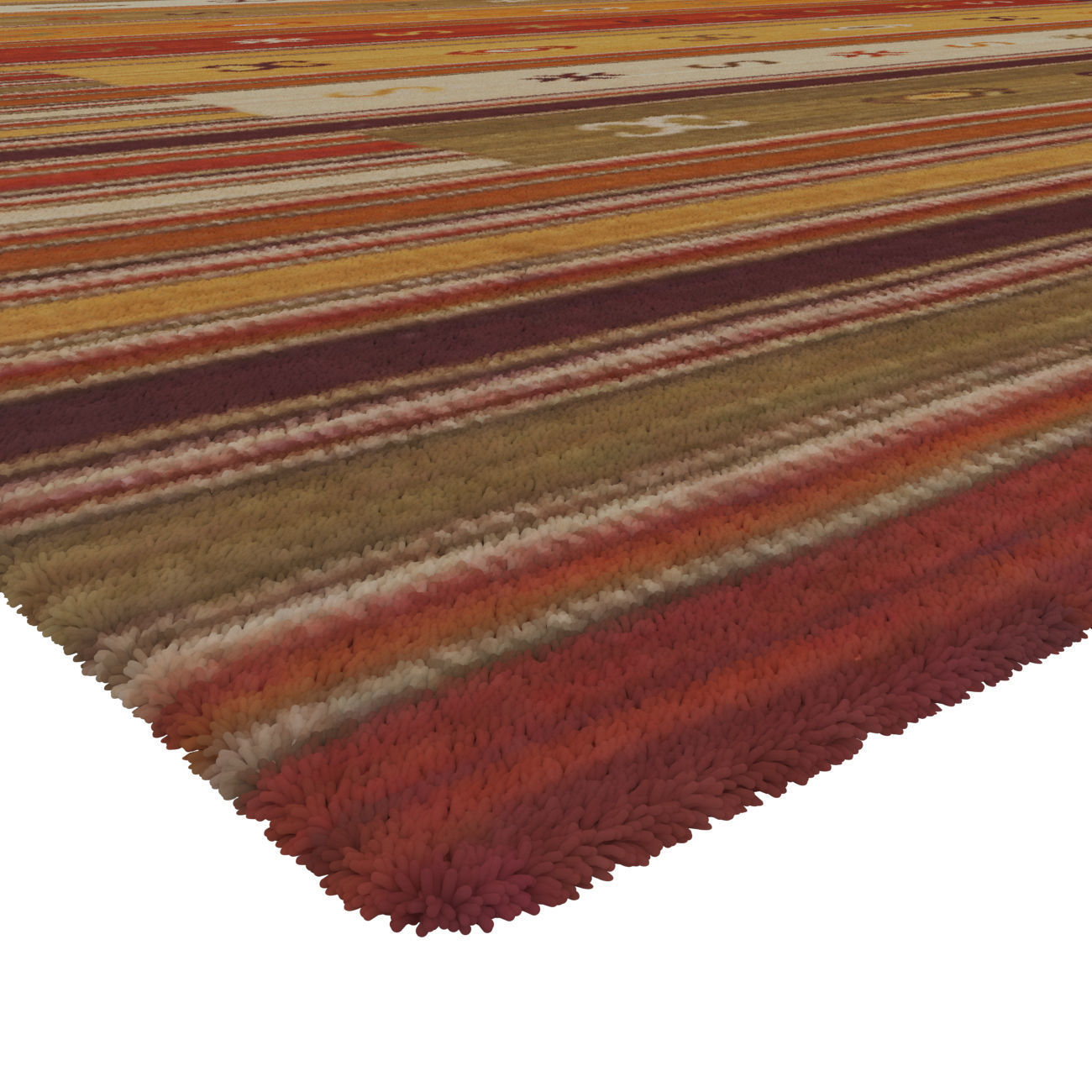 Rug Set 181 3D model_1