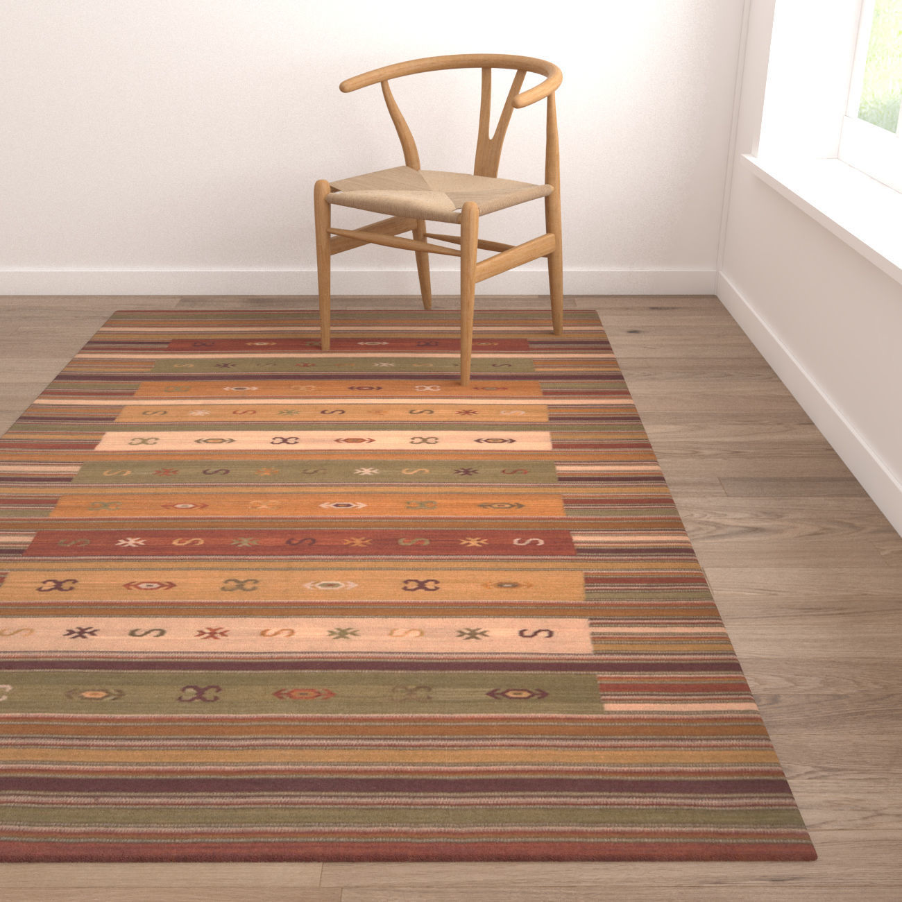 Rug Set 181 3D model_5