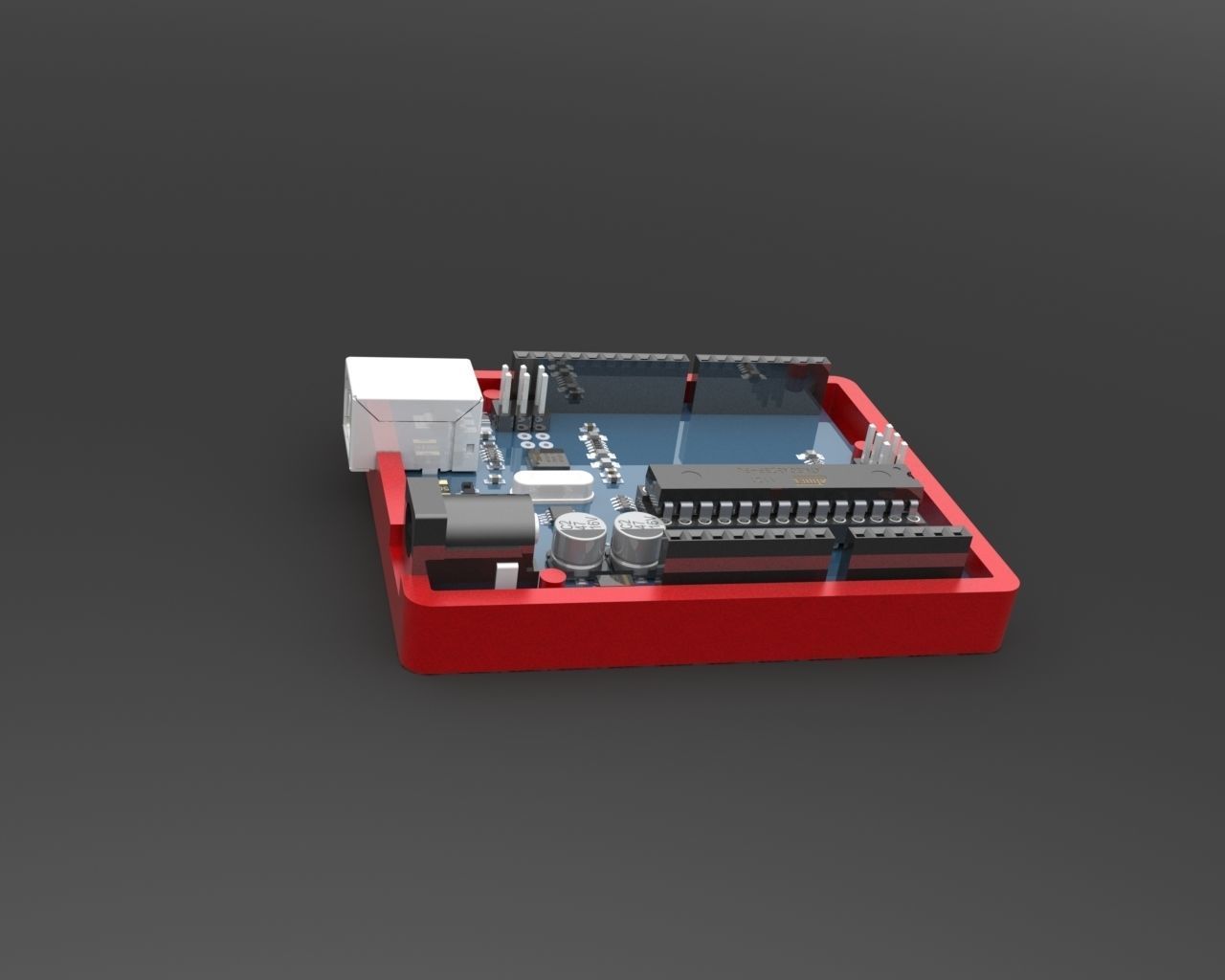 Arduino Uno Case 3D model 3D printable | CGTrader