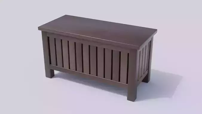 Outdoor Wooden Patio Storage Container
