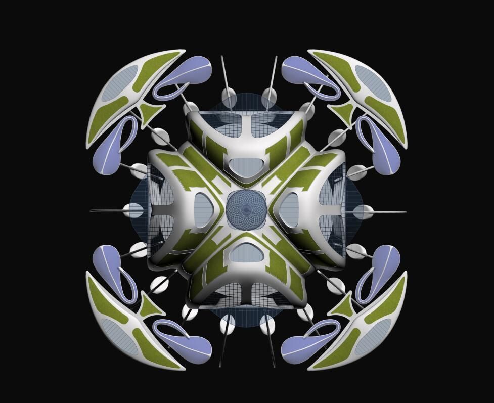 Floating Architecture and Future Architecture 3D model_2