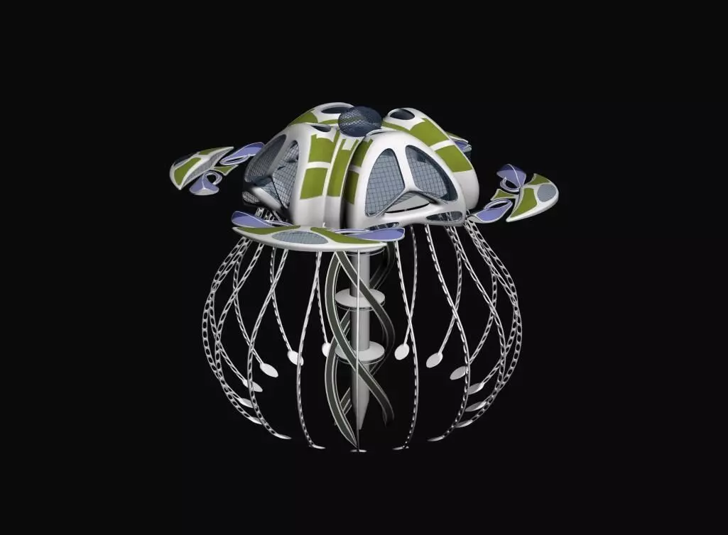 Floating Architecture and Future Architecture 3D model_0