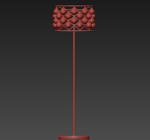 Spencer Floor Lamp 3D model_1
