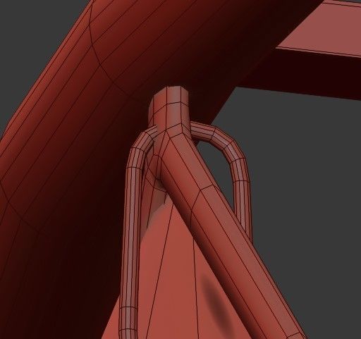 pencer Hoop Chandelier  3D model_5