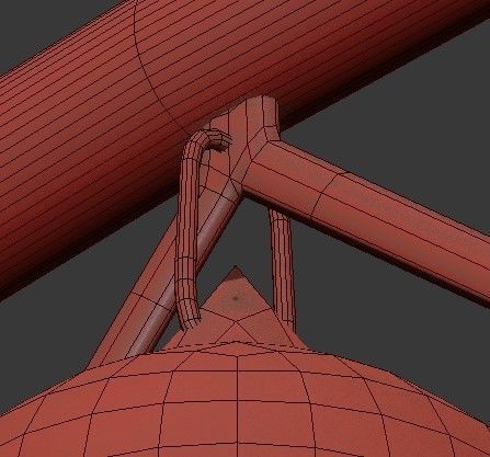 Spencer Hoop Chandelier 3D model_4