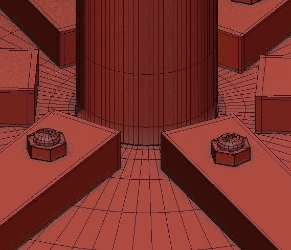 Spencer Hoop Chandelier 3D model_6