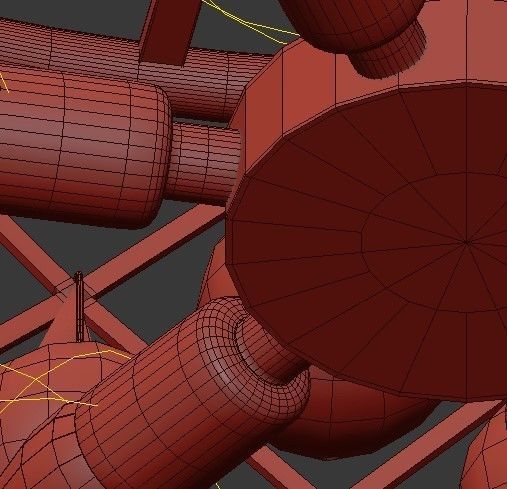 SPENCER HOOP CHANDELIER 1 3D model_5