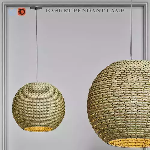 Basket Pendant lamp