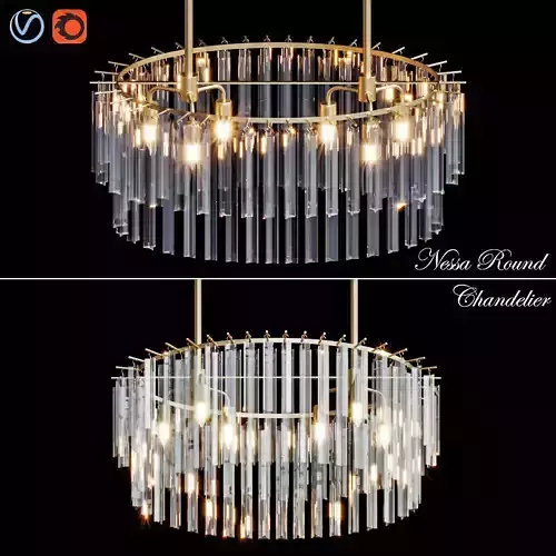 Nessa Round Chandelier 1