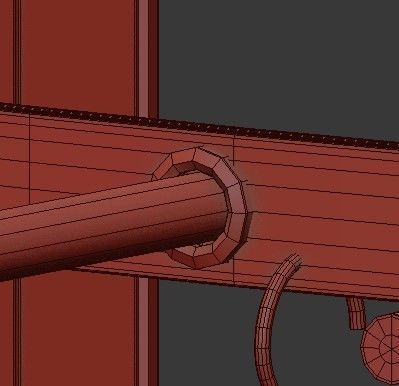 Nessa Round Chandelier 1 3D model_5