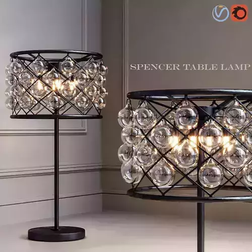 RH Spencer Table Lamp