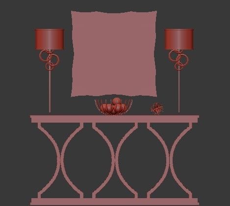 chest of drawers 1 3D model_1