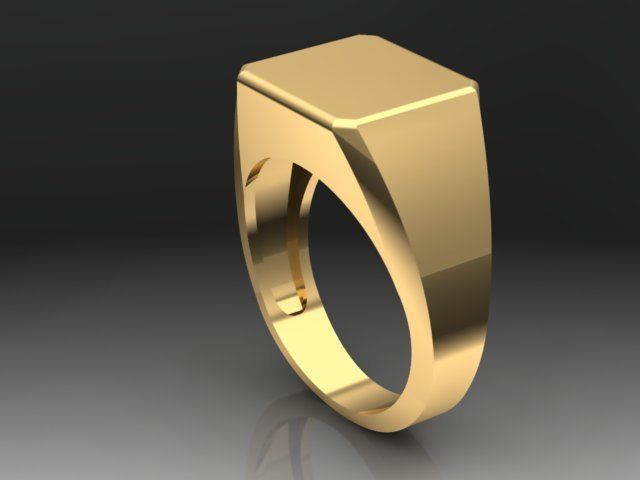 Men ring Free 3D print model_2