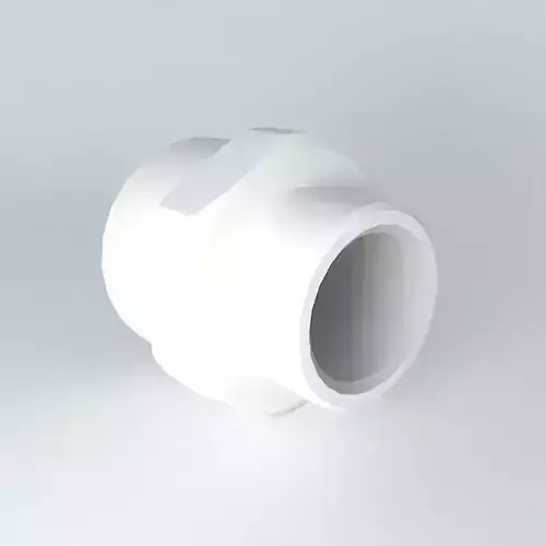 Sleeve plastic pipe fitting
