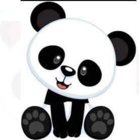 Panda Bear Cookie Cutter Set 3D print model