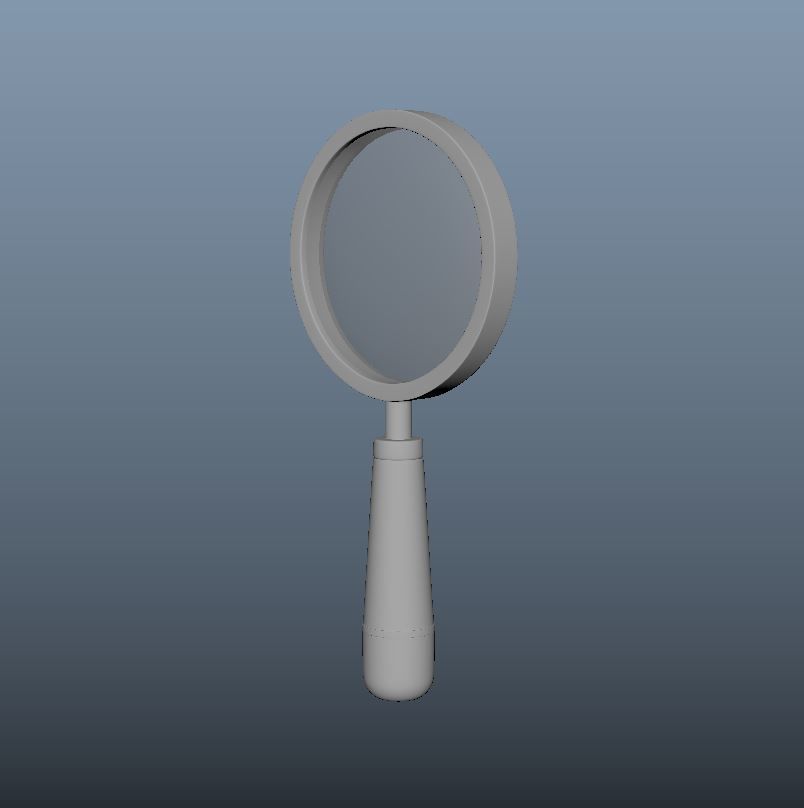 magnifying glass 3D model_3