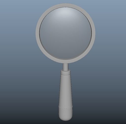magnifying glass 3D model