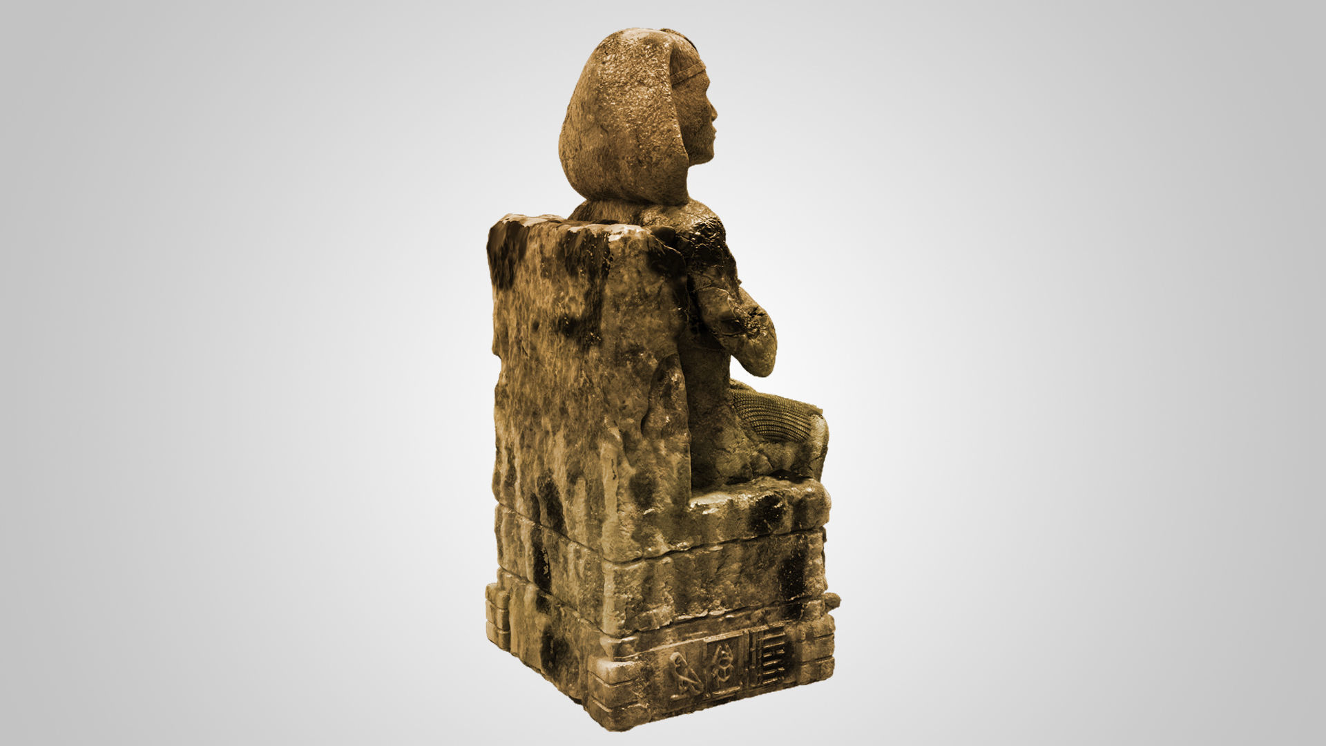 3d model of egypt status 3D model_2