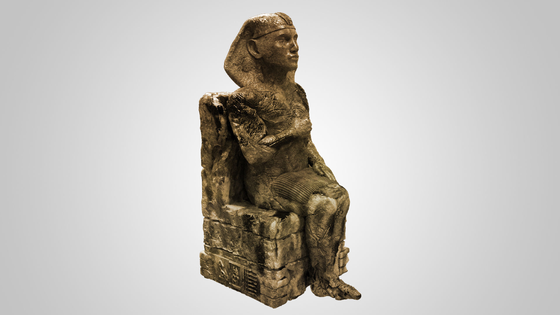 3d model of egypt status 3D model_1