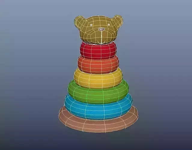 Ring toy 3D model