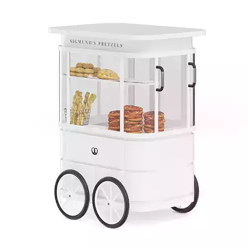 Pretzel Stall 3D Model
