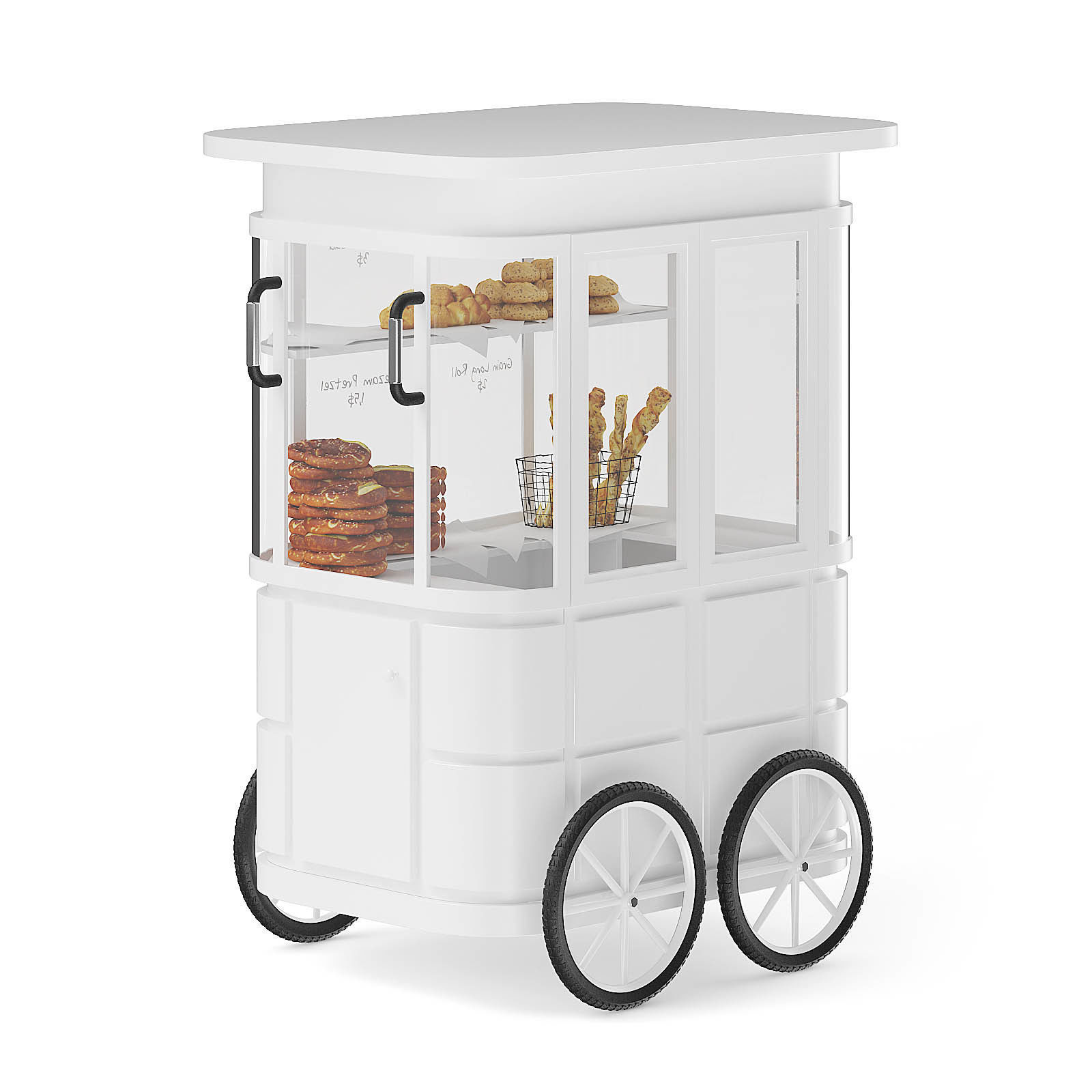 Pretzel Stall 3D Model 3D model_2