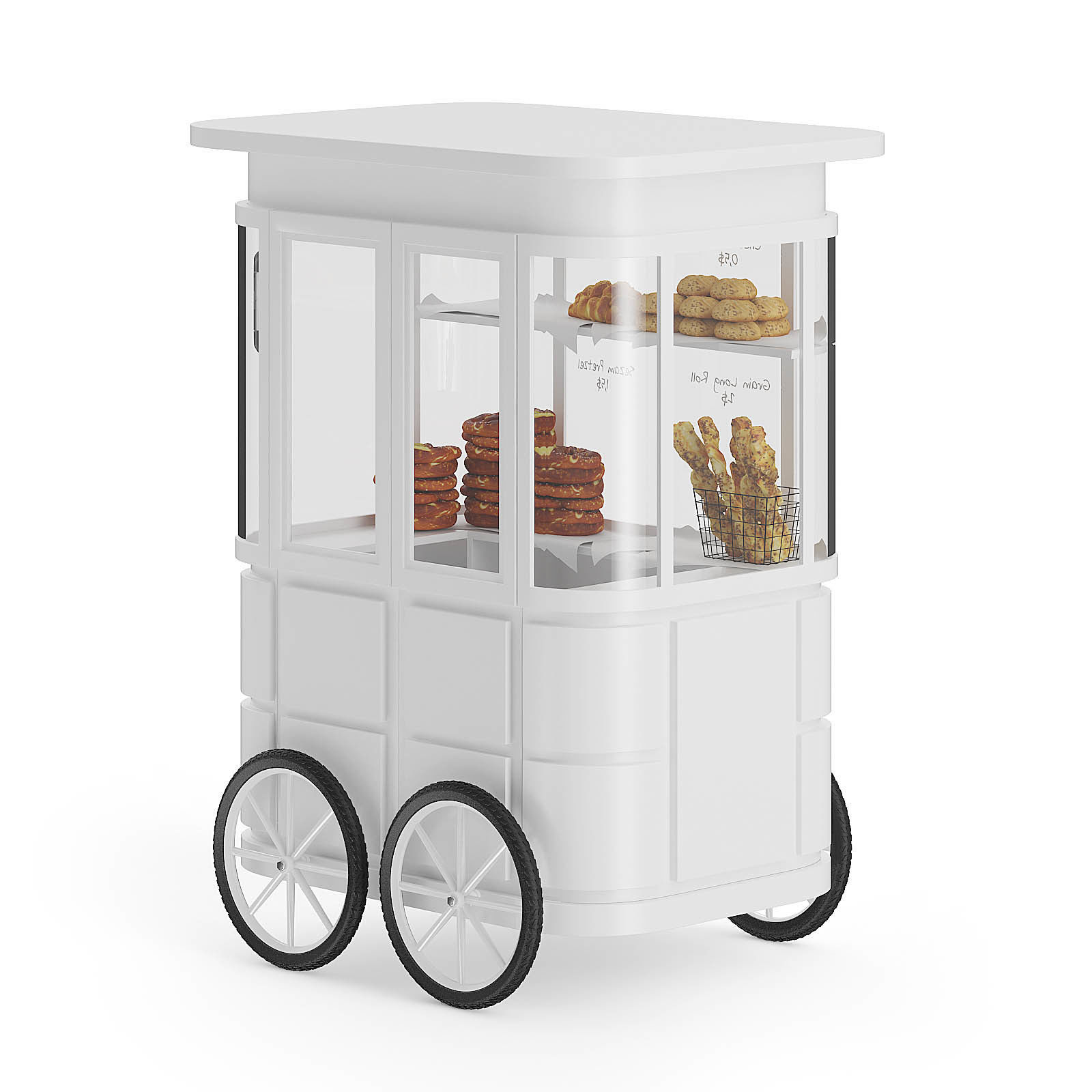 Pretzel Stall 3D Model 3D model_4