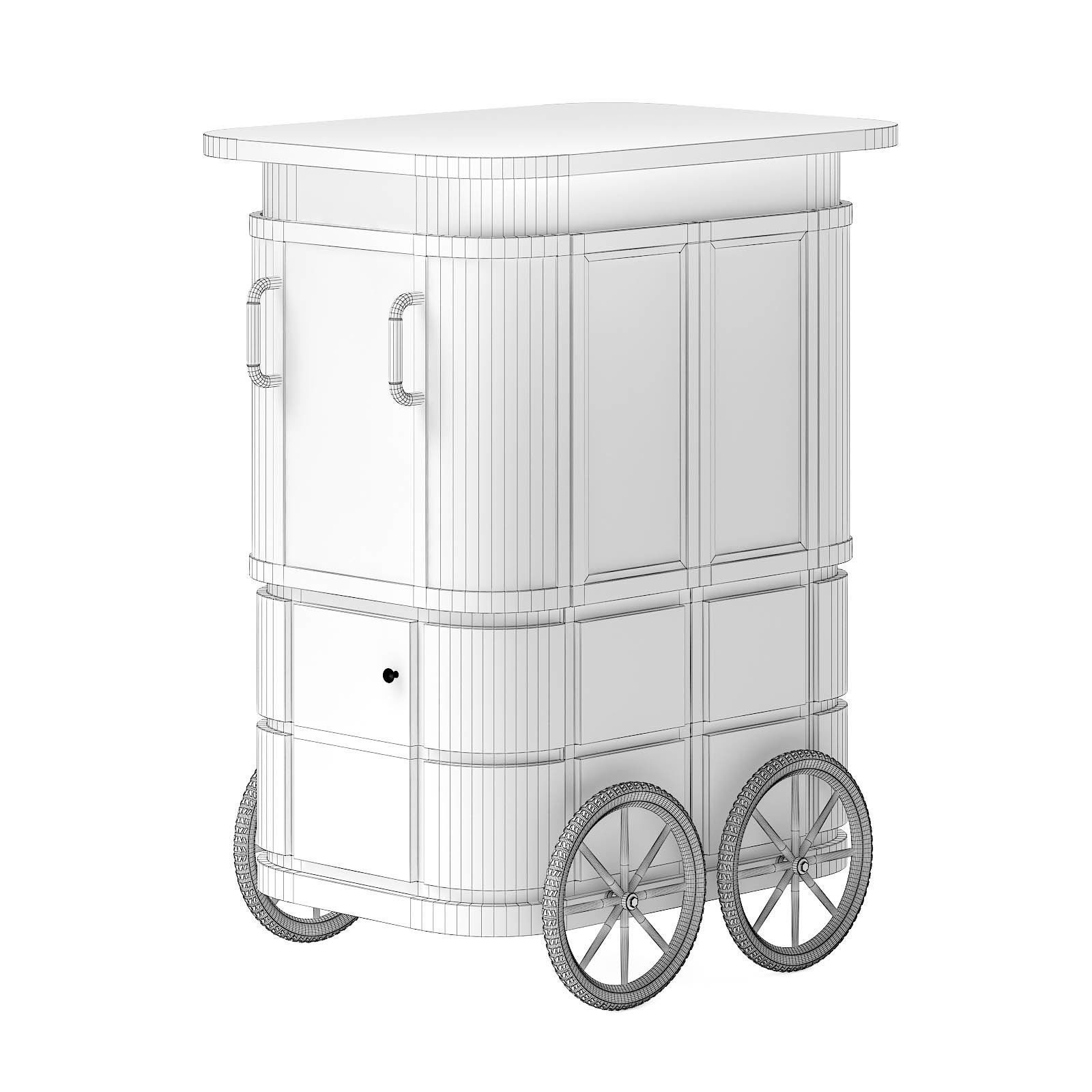 Pretzel Stall 3D Model 3D model_3