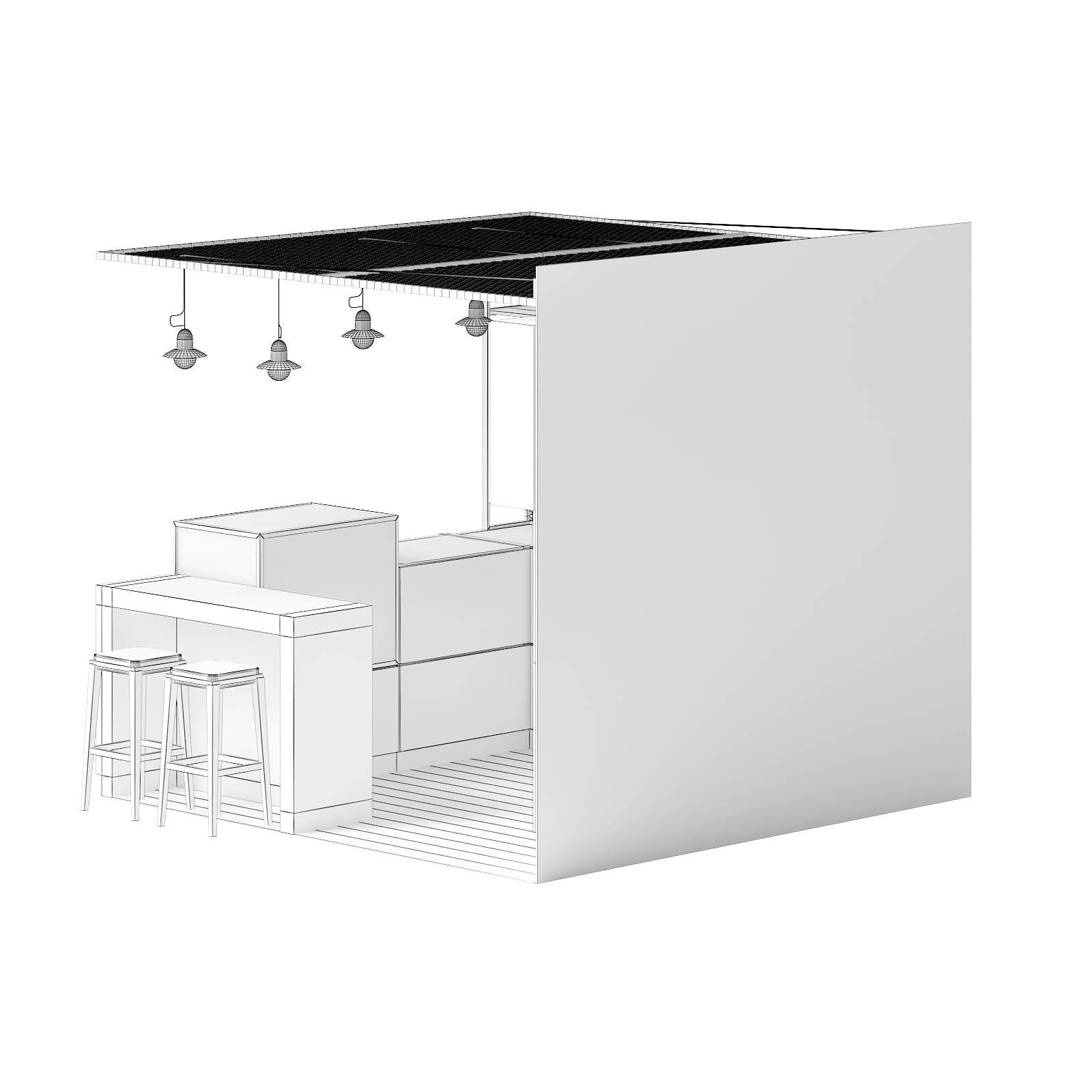 Juicery Kiosk 3D Model 3D model_3