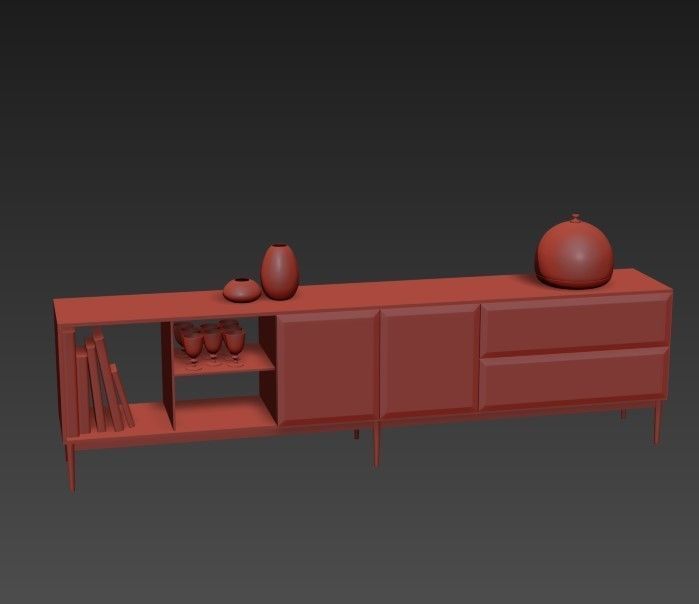 chest of drawers 16 3D model_1