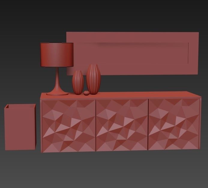 chest of drawers 20 3D model_5