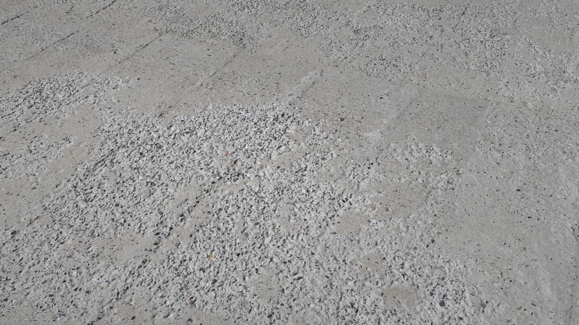 Concrete PBR tile scan 47 Low-poly 3D model_2