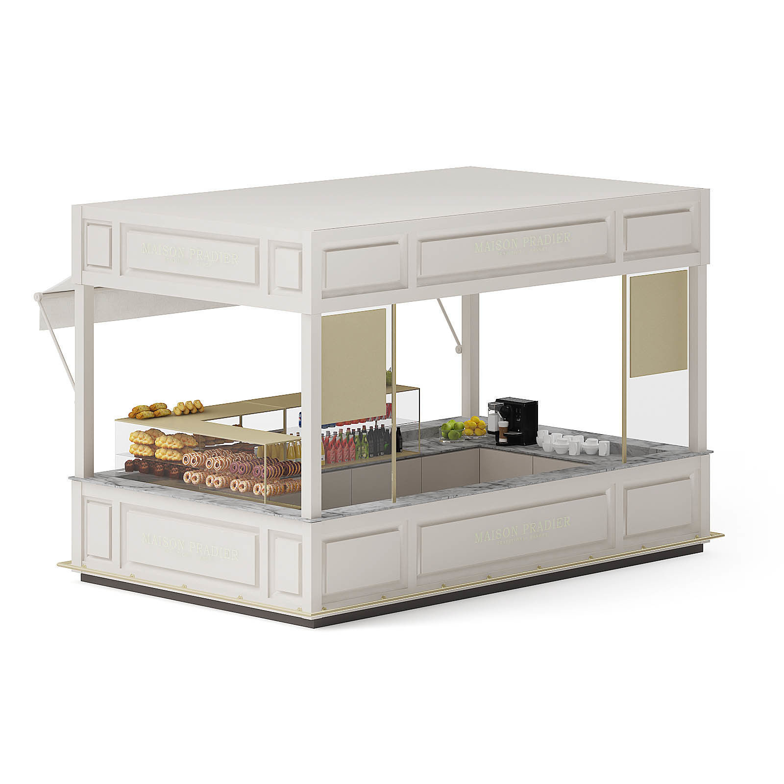 Food Stall 3D Model 3D model_2