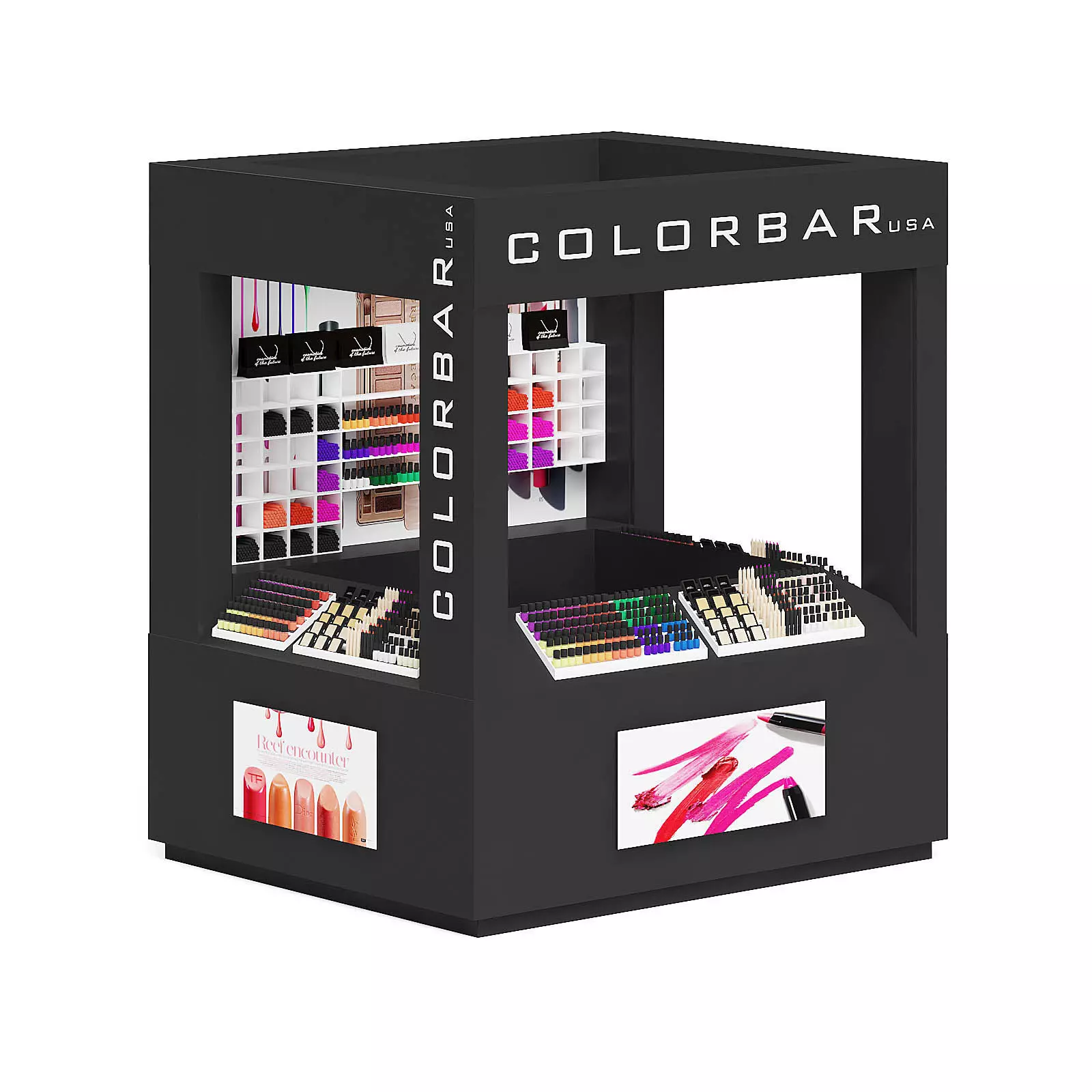 Cosmetics Stall 3D Model 3D model_0