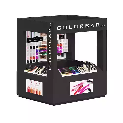 Cosmetics Stall 3D Model