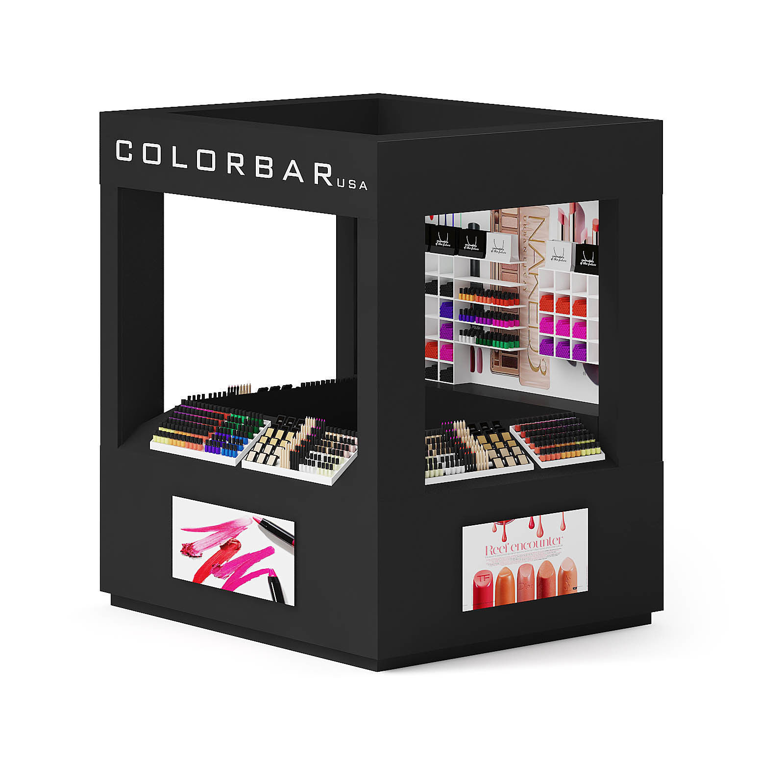 Cosmetics Stall 3D Model 3D model_2