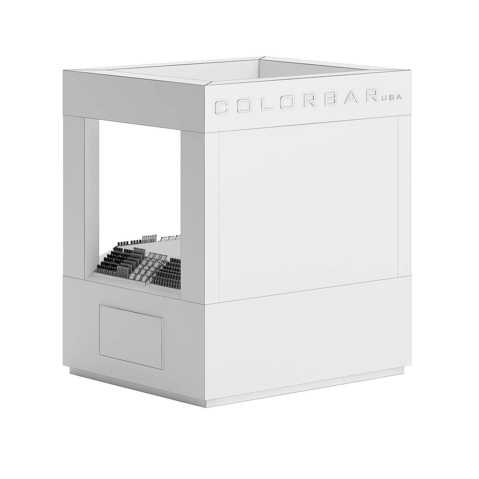 Cosmetics Stall 3D Model 3D model_5