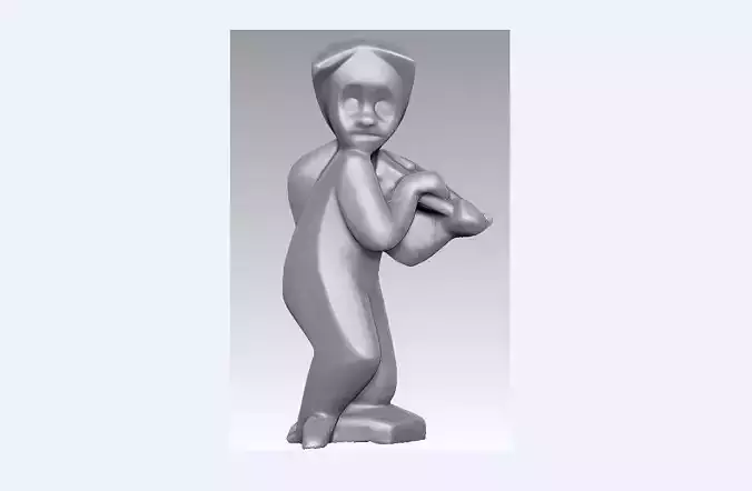 ninot2 statue of man holding flute