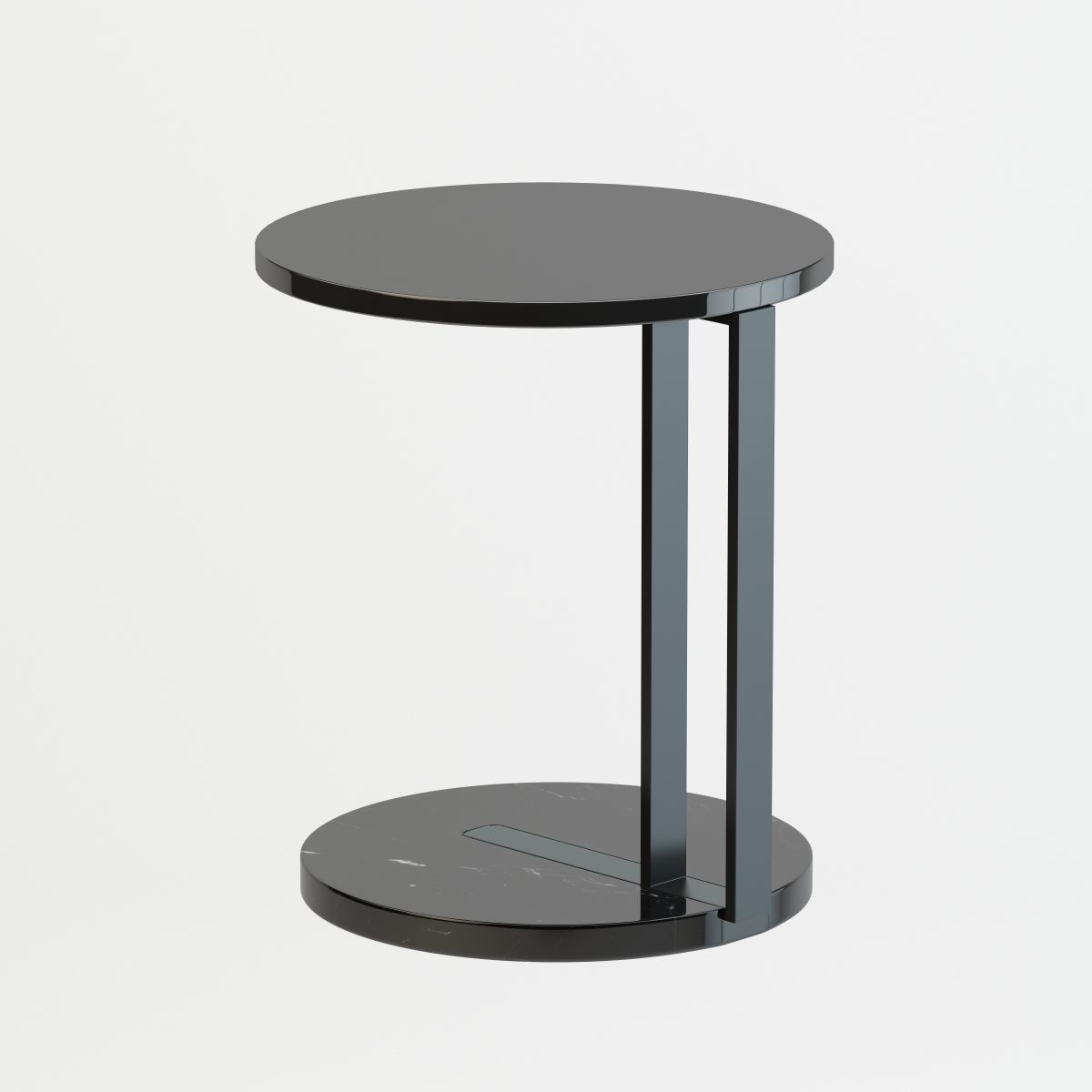 Meridiani Ralf Low Table Low-poly 3D model_4