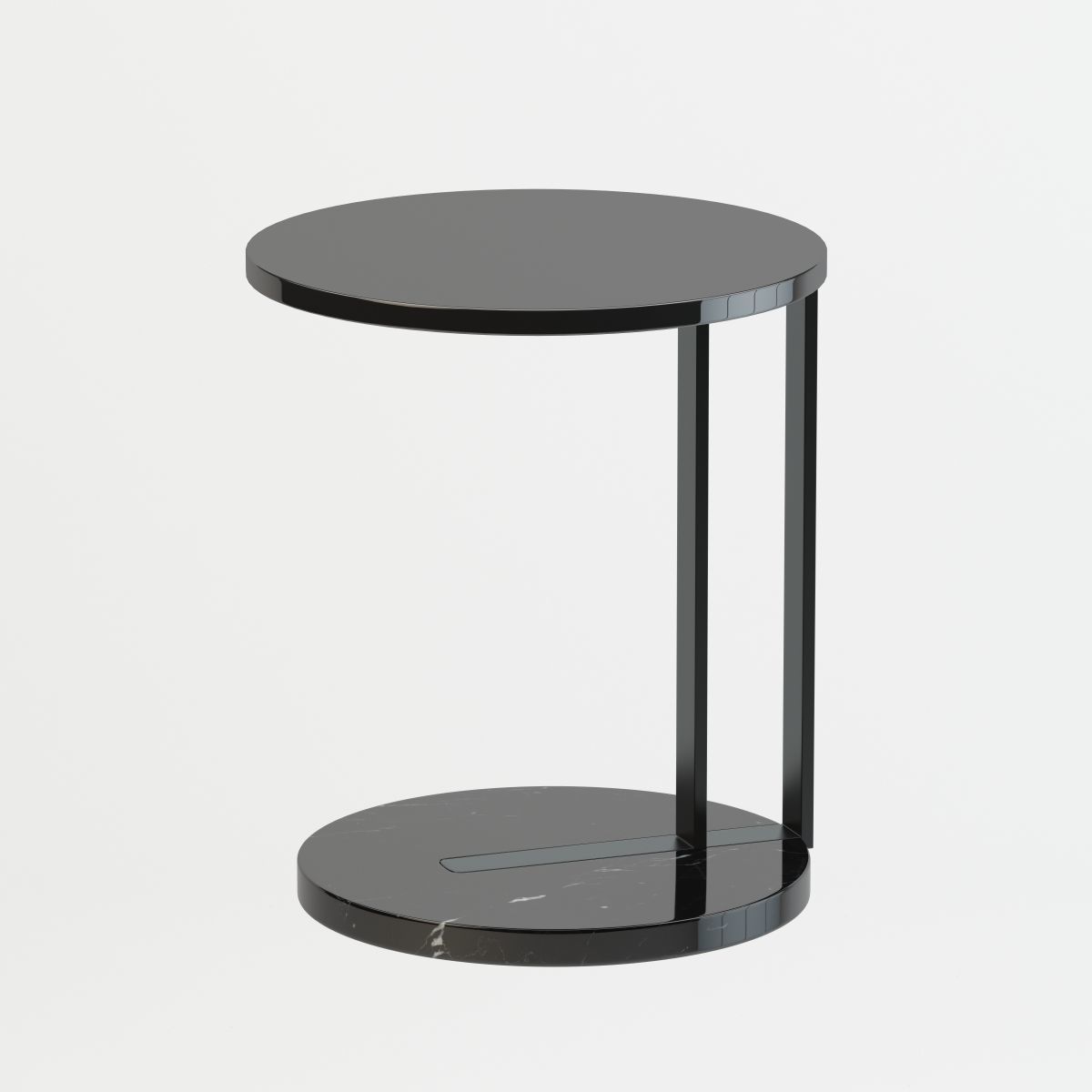 Meridiani Ralf Low Table Low-poly 3D model_3